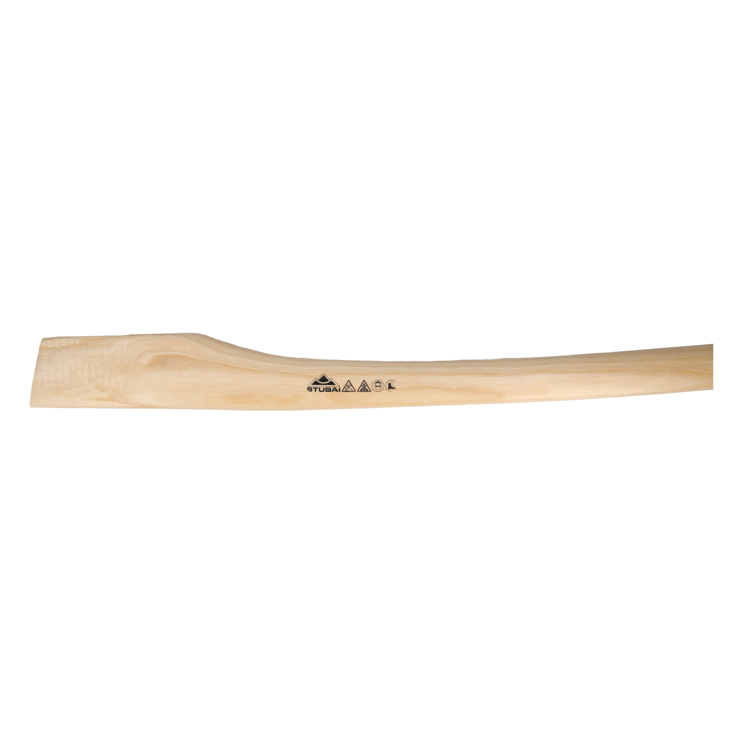 STUBAI Ersatzstiel 1050 mm für Stubai Sappie 6733 & 6734 | Eschenholz geschweift | passend für 1000 g & 1100 g Sappies | Tiroler & Unterländer Form @ Gewicht 900 gramm