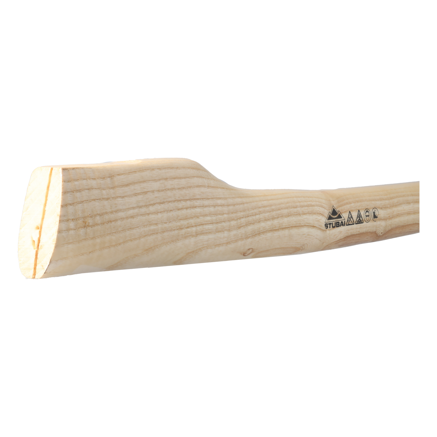STUBAI Ersatzstiel aus hochwertigem Eschenholz | Länge 1100 mm | für Sappie mit 1200g | Tiroler Form, Unterländer Form