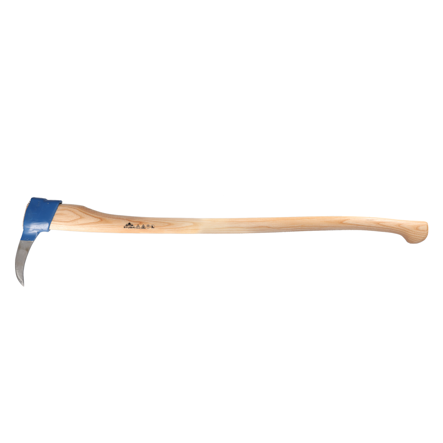 STUBAI Sappie Tiroler Form | 1100 g Kopfgewicht | Sappel mit Eschenholzstiel | gesenkgeschmiedet, Spitze gehärtet, geschliffen, poliert | zum Ziehen und Bewegen von Holzstücken