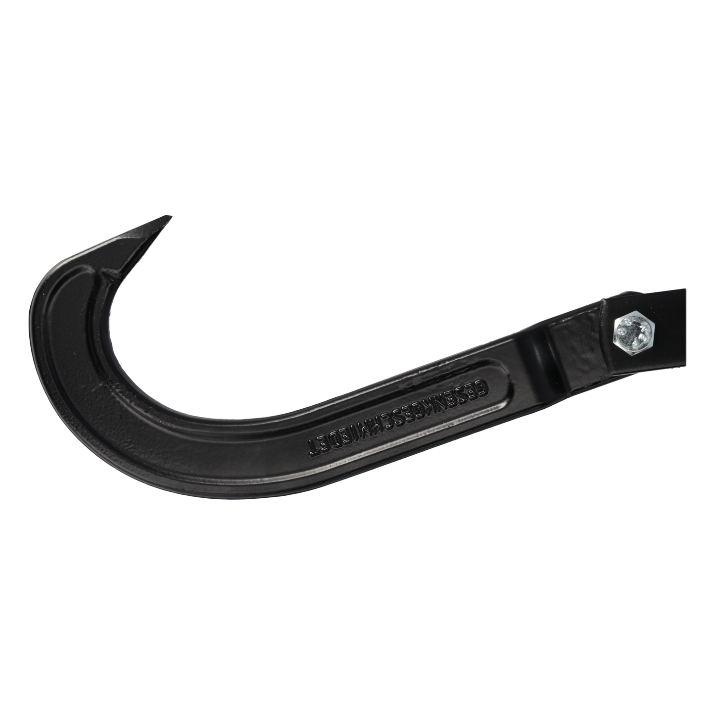 STUBAI Fällheber mit Wendehaken 80 cm Länge, geschmiedet aus Spezialstahl, ergonomischer Korkgriff, Forstwerkzeug zum Drehen & Fällen von Bäumen, FPA-zertifiziert, rot, rückenschonend, 80 cm Länge