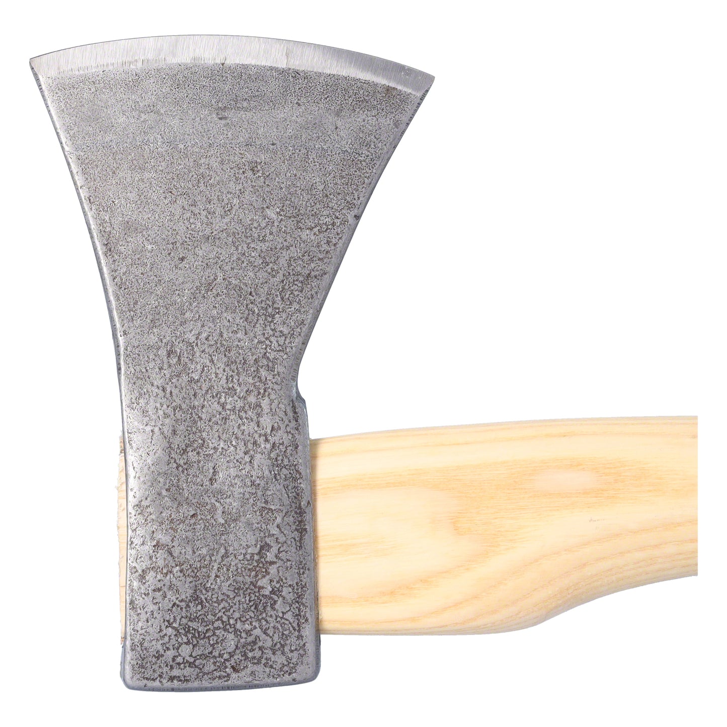 STUBAI Forstaxt Nature Rhein-Form mit Stiel 650 mm | 1200 g | Axt mit Griff aus Eschenholz | Beil für Wald, Bushcraft | Forstaxt zum Holzspalten