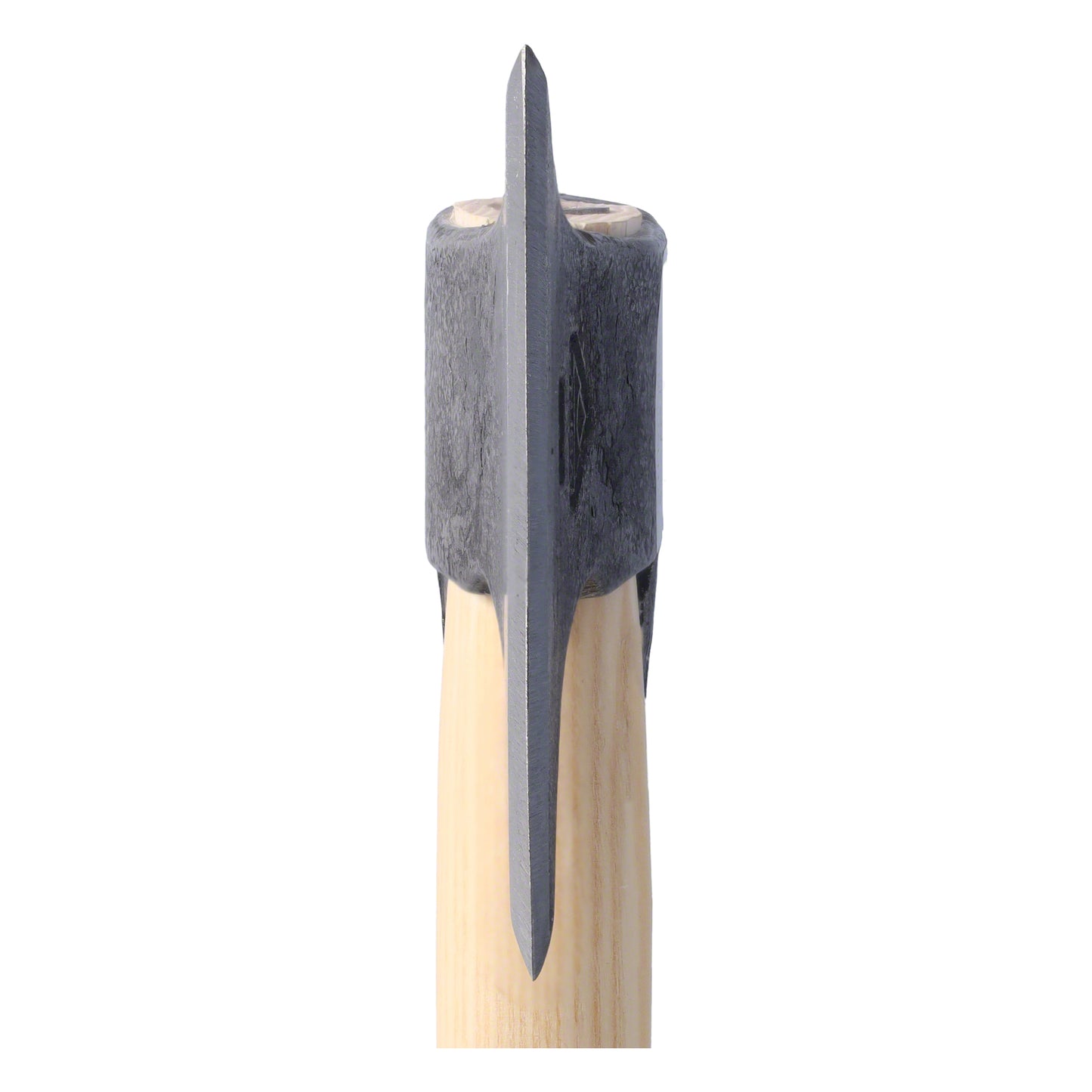STUBAI Handbeil Nature mit Stiel 380 mm | 800 g | Kleine Axt mit Griff aus Eschenholz | Beil für Wald, Bushcraft | Forstaxt zum Holzspalten
