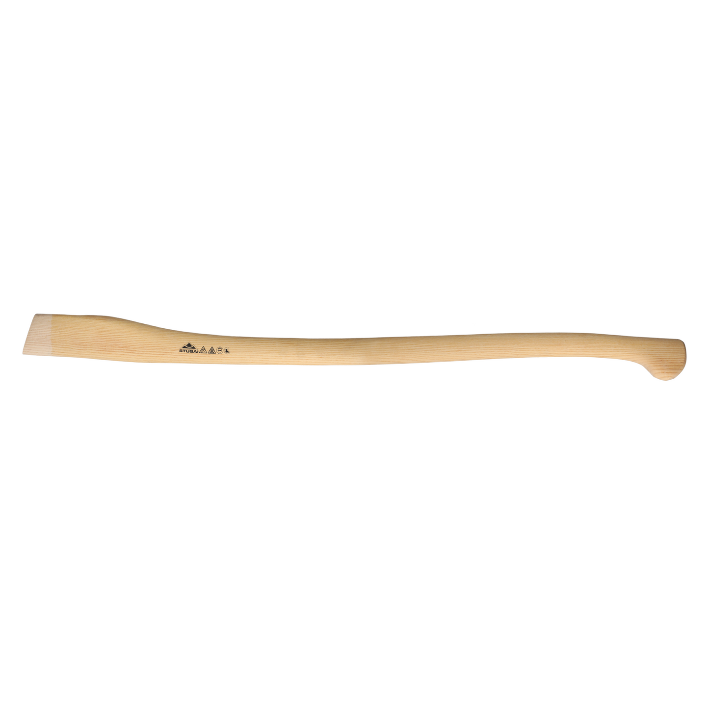 STUBAI Ersatzstiel gebeizt aus hochwertigem Eschenholz | 1050 mm | 1000 g | geeignet für Sappie Nature, U-Form mit Stiel