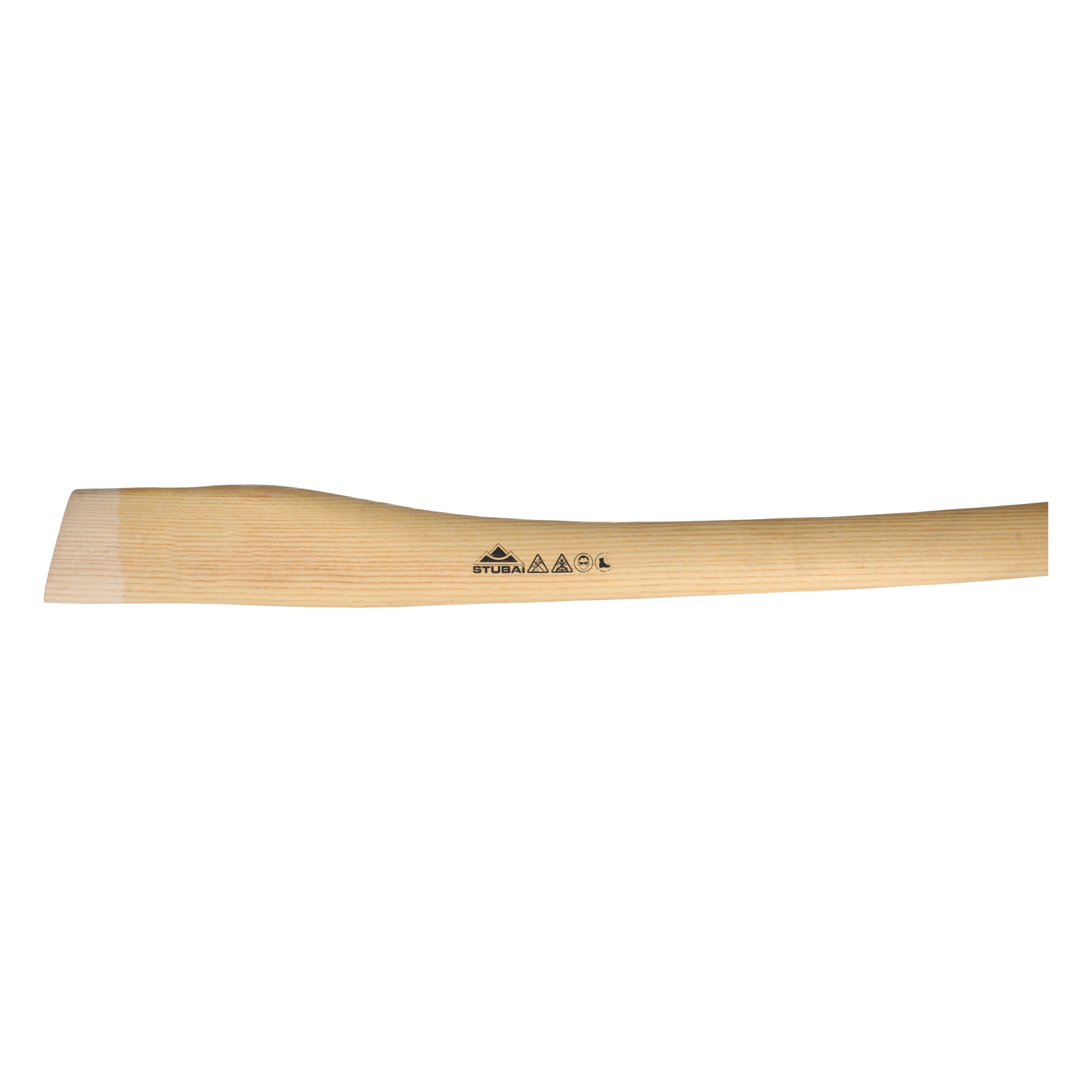 STUBAI Ersatzstiel gebeizt aus hochwertigem Eschenholz | 1050 mm | 1000 g | geeignet für Sappie Nature, U-Form mit Stiel