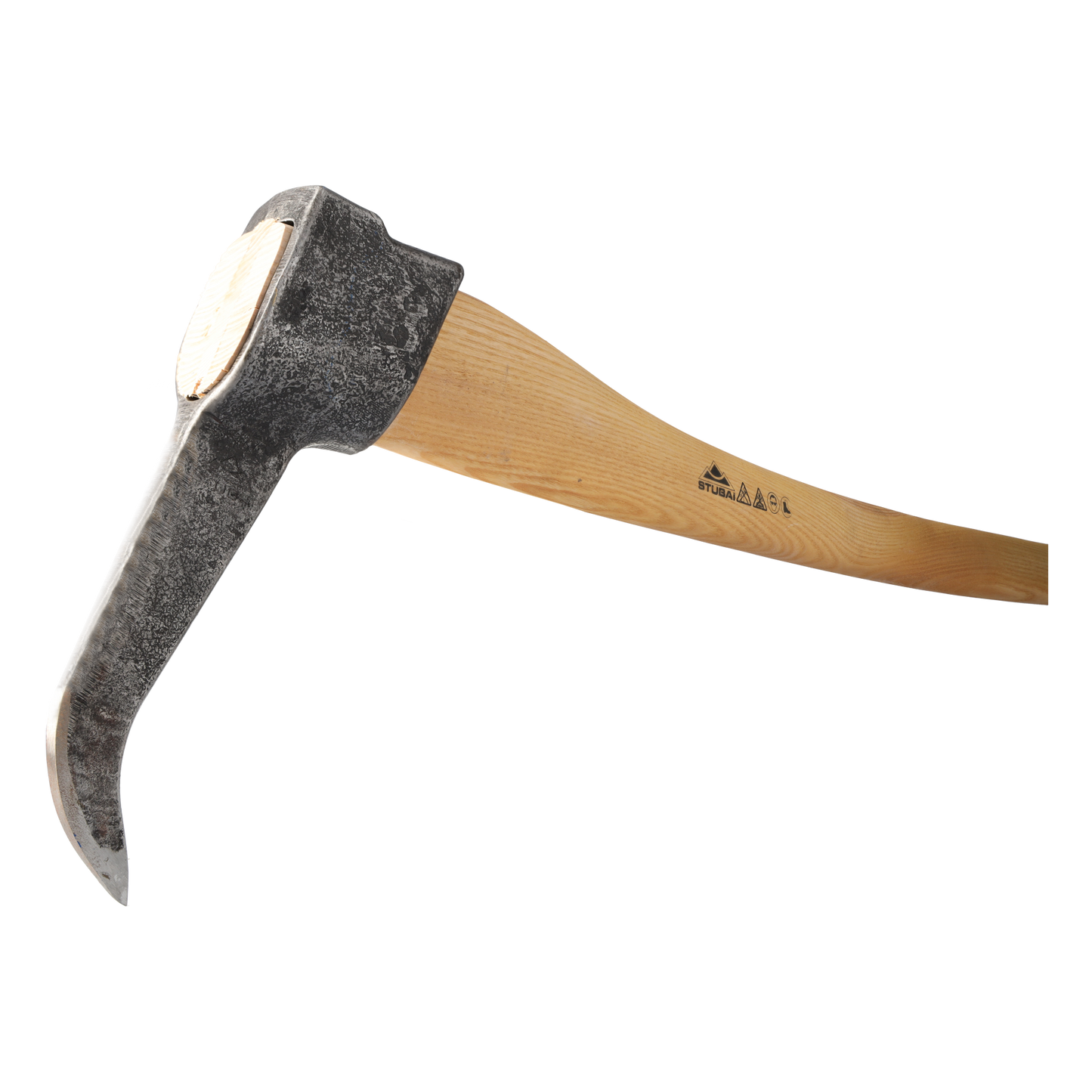 STUBAI Sappie Nature | Sappel Unterländer Form mit Eschenholz-Stiel | 1100 g Kopfgewicht | zum Ziehen, Aufheben und Bewegen von Holz