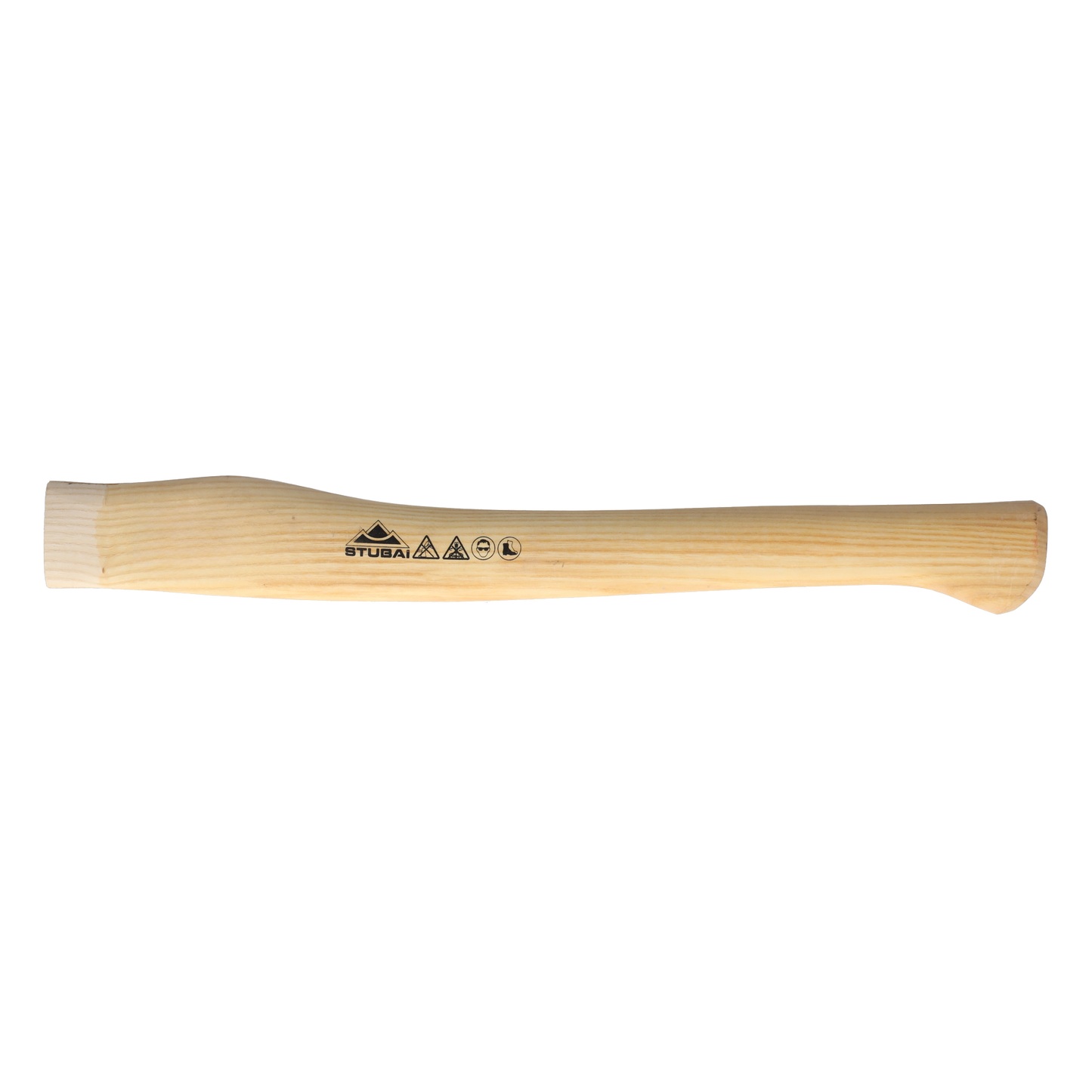 STUBAI Ersatzstiel geölt aus hochwertigem Eschenholz | 450 mm, 350 g | Holzstiel passend zum Handsappie Nature