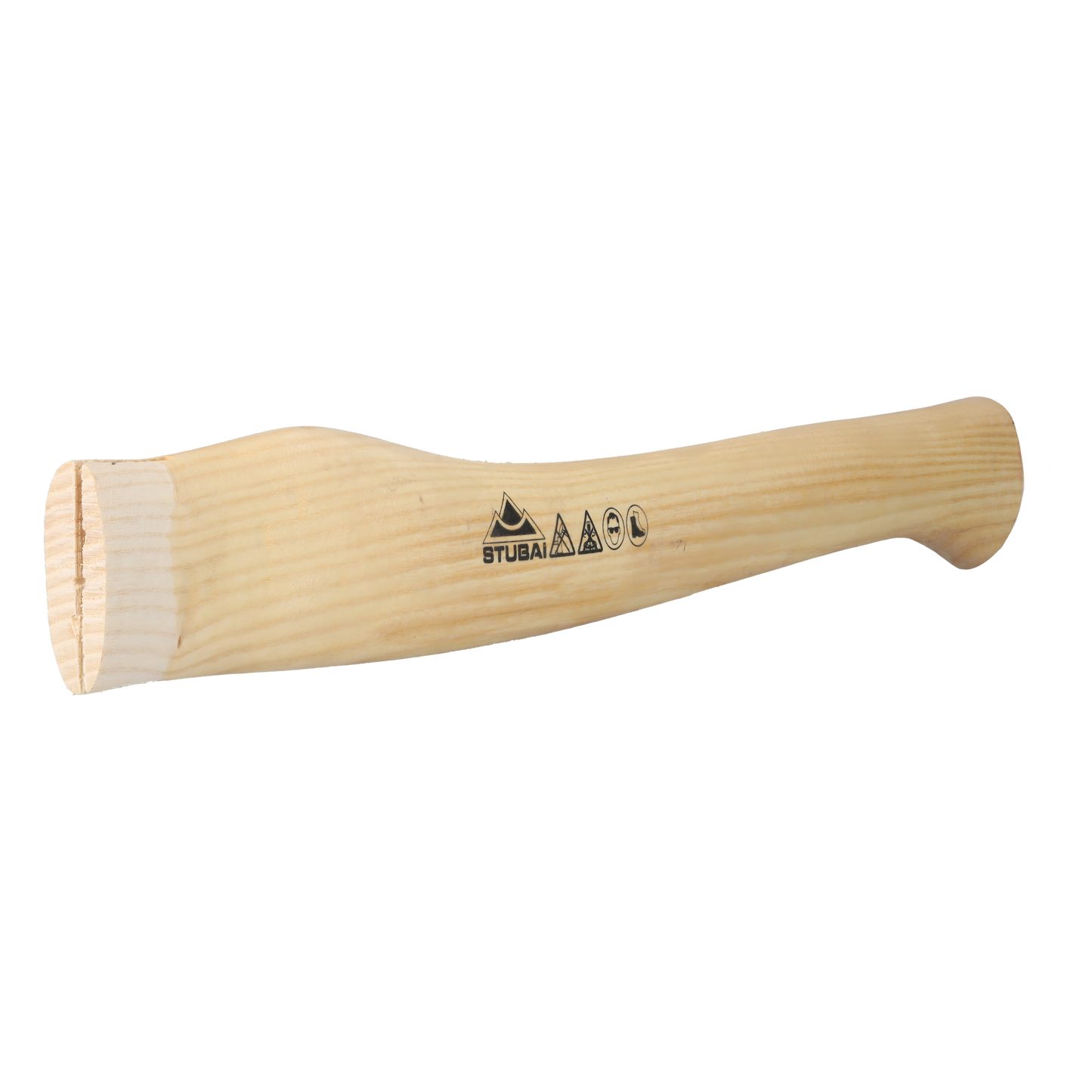 STUBAI Ersatzstiel geölt aus hochwertigem Eschenholz | 450 mm, 350 g | Holzstiel passend zum Handsappie Nature