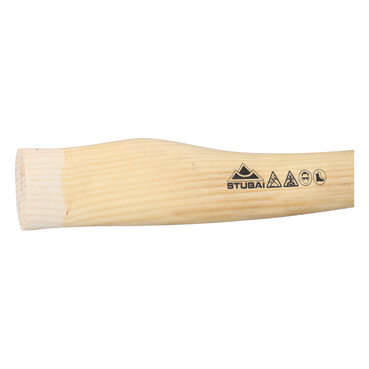 STUBAI Ersatzstiel geölt aus hochwertigem Eschenholz | 450 mm, 350 g | Holzstiel passend zum Handsappie Nature