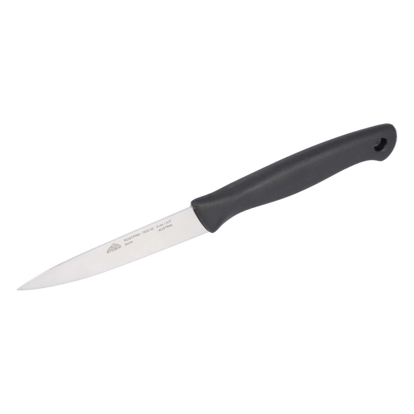 STUBAI 5-teilliges Messerset aus Kochmesser Mittelspitz 200 mm, Brotmesser 180 mm, Küchenmesser Mittelspitz 160 mm, Vorlegegabel gerade 135mm, Gemüsemesser 90 mm | Messerserie Lady Line