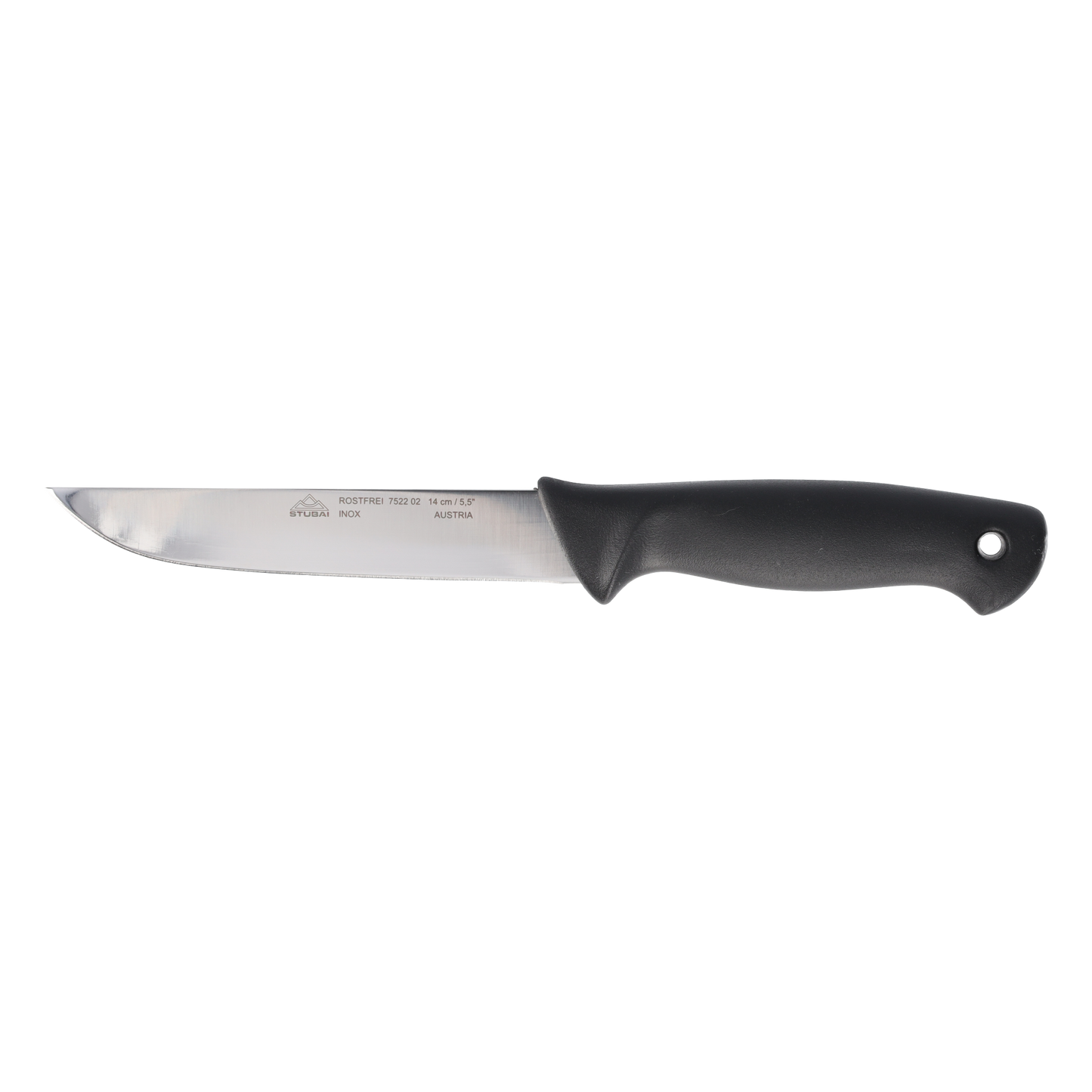 STUBAI hochwertiges Küchenmesser gerader Rücken | 140 mm | Haushaltsmesser Lady Line aus Edelstahl für müheloses Schneiden von Fleisch, Gemüse, Obst & Lebensmitteln, rostfrei, spülmaschinenfest