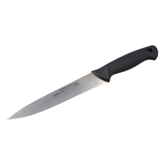 STUBAI hochwertiges Küchenmesser mit Mittelspitz | 180 mm | Haushaltsmesser Lady Line aus Edelstahl für Schneiden von Fleisch, Gemüse, Obst & Lebensmitteln, rostfrei, spülmaschinenfest, für Küche