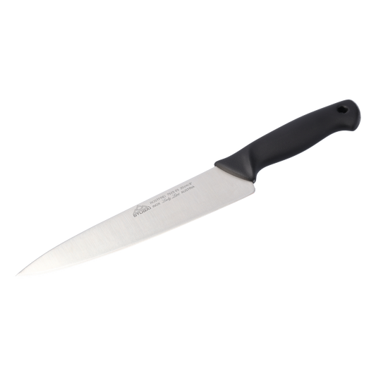 STUBAI hochwertiges Kochmesser Mittelspitz | 200 mm | Küchenmesser Lady Line aus Edelstahl für Schneiden von Fleisch, Gemüse, Obst & Lebensmitteln, rostfrei, spülmaschinenfest