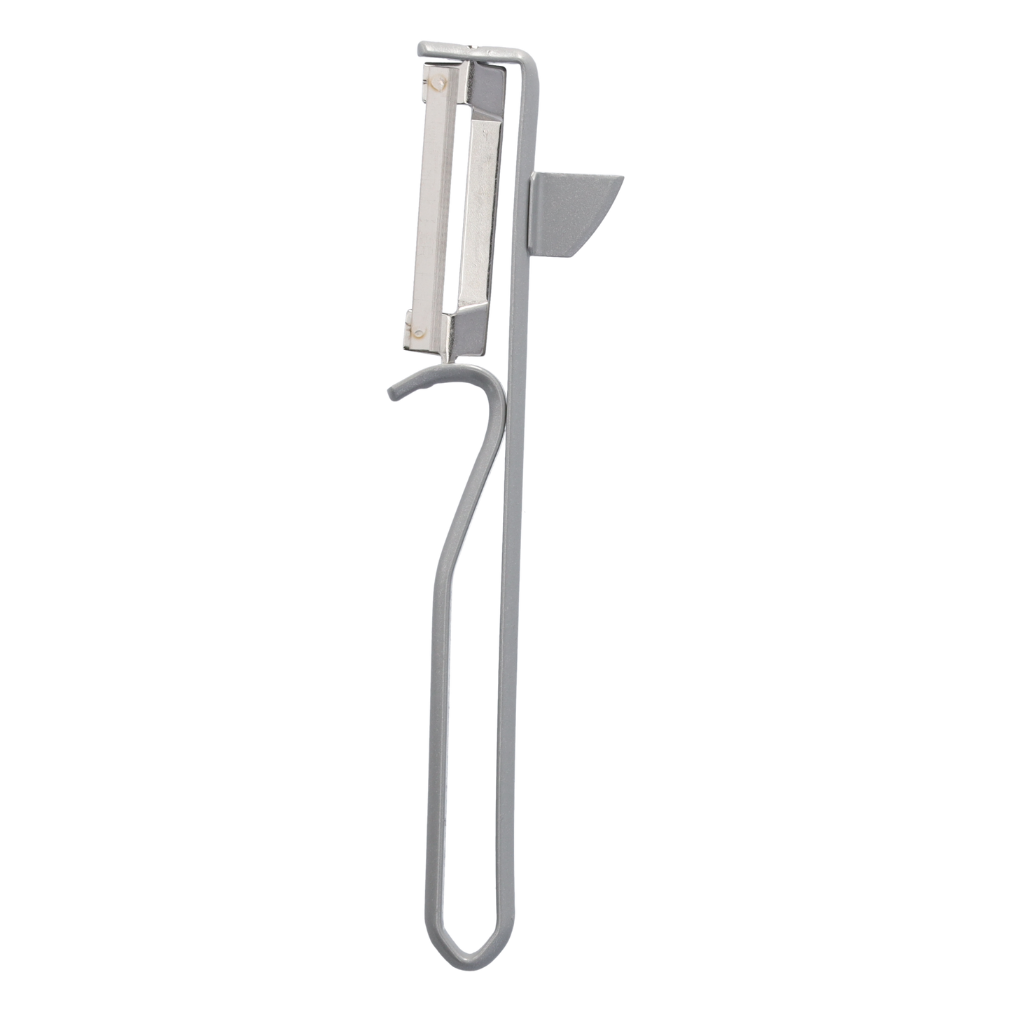 STUBAI Kartoffelschäler mit Wippe, 50 mm, Sparschäler aus Edelstahl, rostfrei, Gemüseschäler, Spargelschäler mit Peeler, Pendelschäler