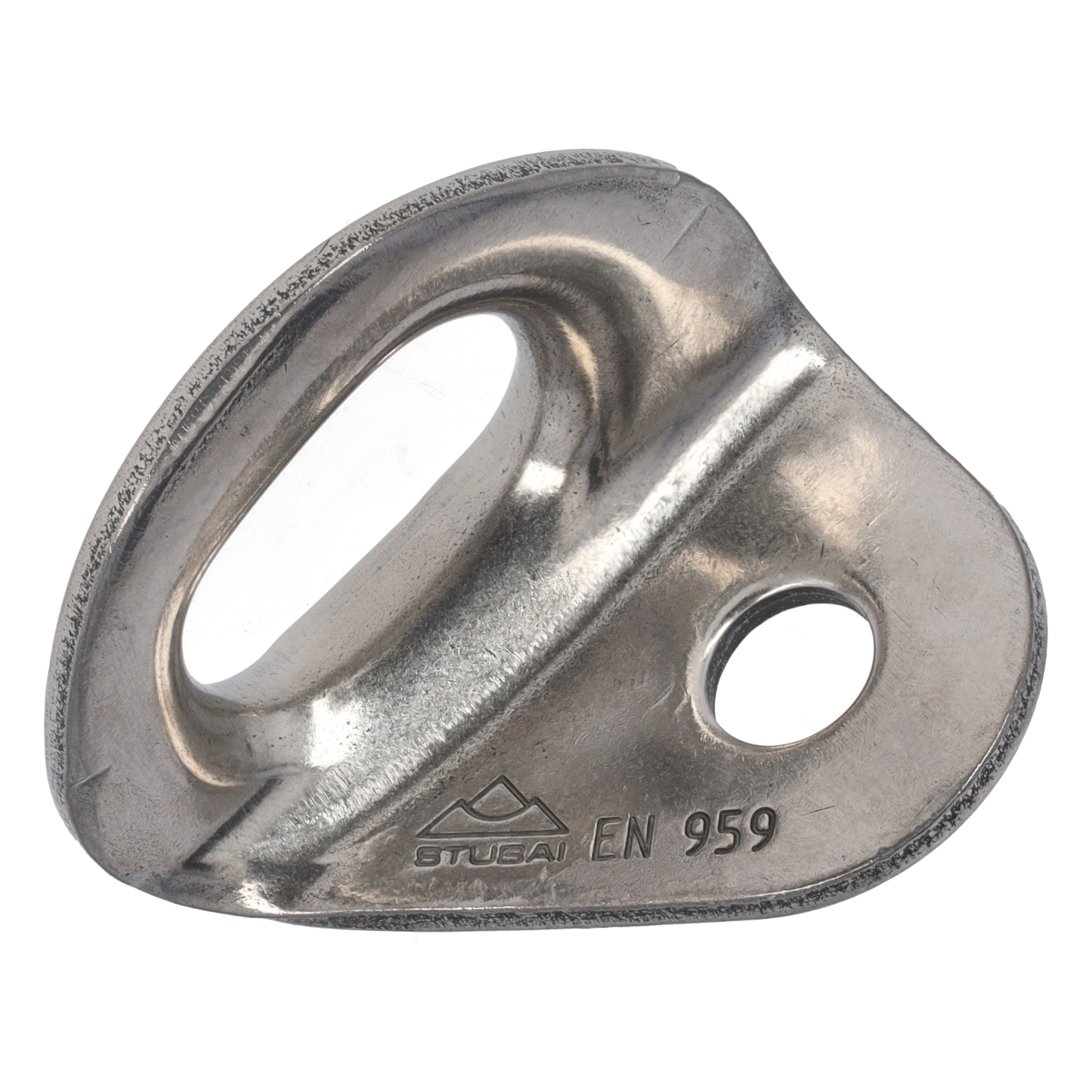 STUBAI Bohrhakenlasche Protect | 12 mm | als Zwischenanker beim Abseilen, für Sportklettern, Alpinklettern