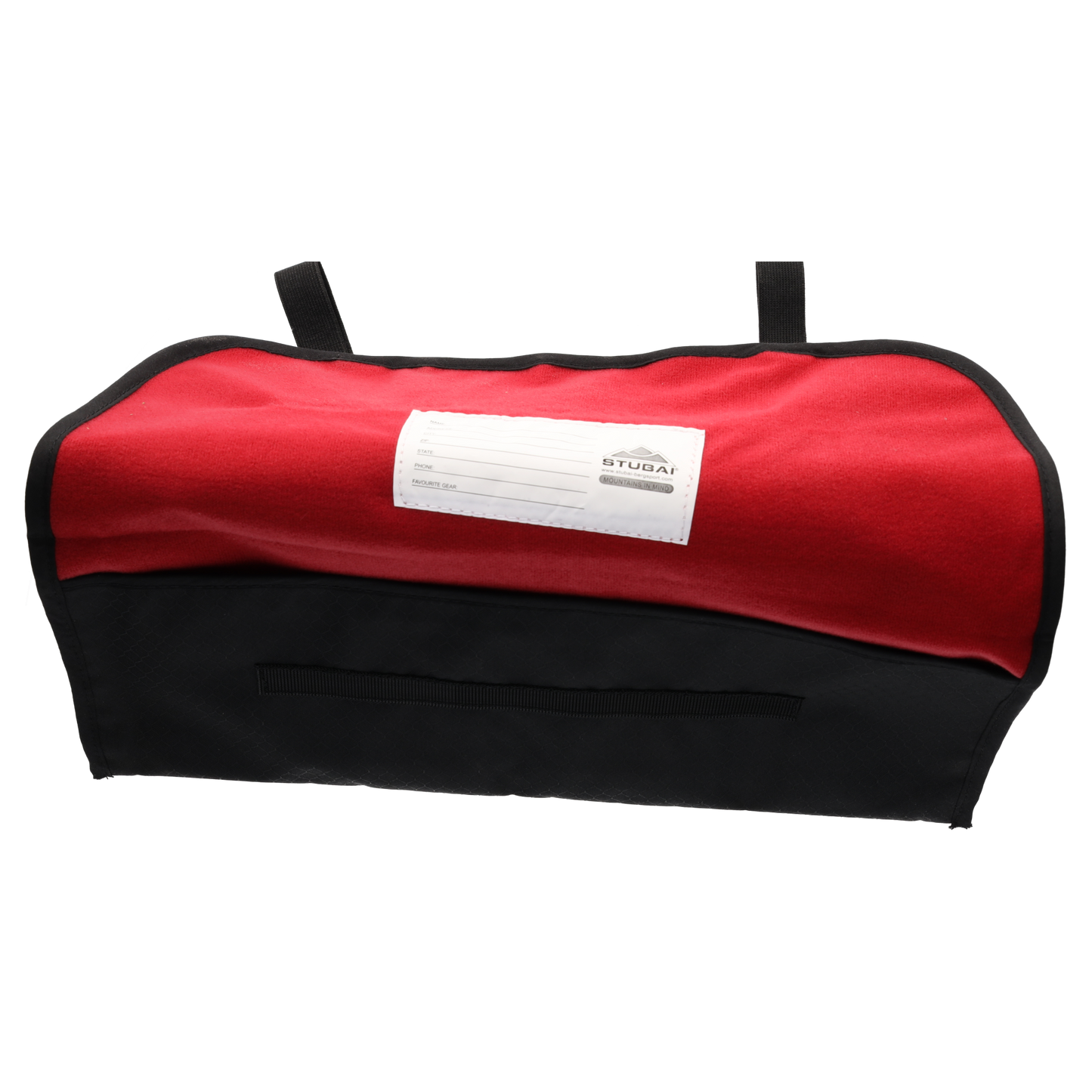 STUBAI GEARBAG VELCRO Allzwecktasche – robuste Aufbewahrungstasche für Steigeisen, Eisschrauben & Ersatzhauen – mit Klettverschluss, feuchtigkeitsabweisend, flexibel & leicht