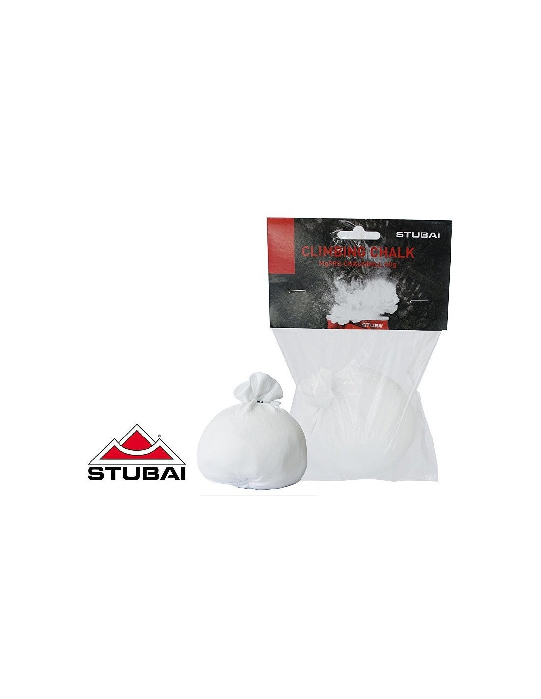 STUBAI Chalk-Ball Set – 25 x 60 g Chalkball im Netz | 100 % Magnesium Carbonat | Klettern, Bouldern, Turnen, Crossfit, Gewichtheben, Pole Dance | Staubarm & für optimaen Grip