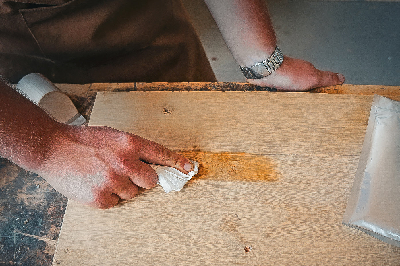 STUBAI WoodRepair Holzreparatur Satz PLUS+ mit Astfüller-Pistole 80W, Kompaktbeutel Mix 1+2, Kühleisen, Handhobel & Farbwechsler