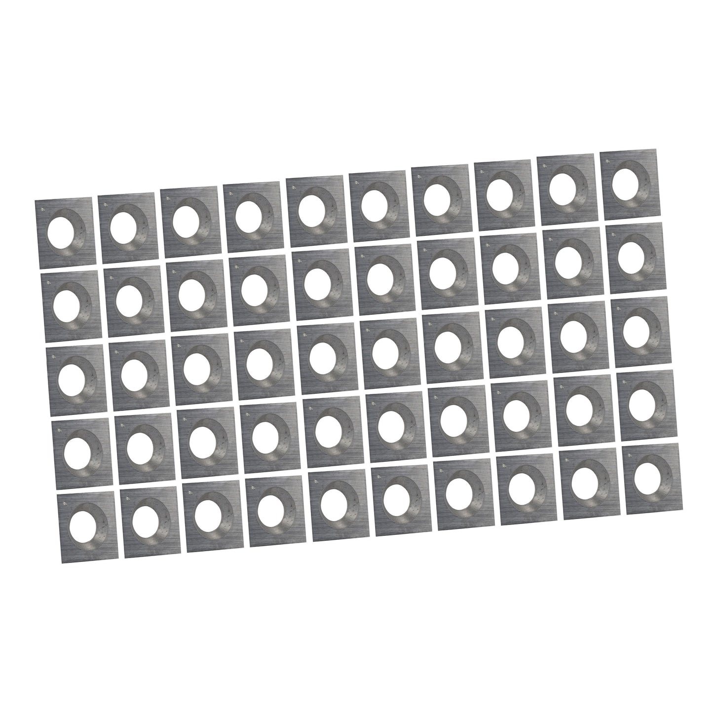 Quadratische Wendeplatte | 14 x 14 x 1,7 mm 22° | 50 Stück | Wendemesser für Hartholz und Weichholz geeignet | Ersatzmesser für Vorschneider, Lackfräser, Nutfräser |T08MF