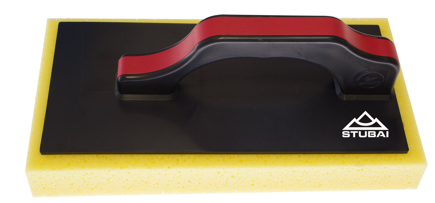 STUBAI Schwammbrett ungerastert 280x140x30 mm – Profi-Handwerkzeug für Putz, Estrich und Fliesen | Feinputzbrett | Schwammbrett mit weichem Spezialbelag für gleichmäßiges Abreiben & Glätten