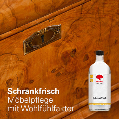 LEINOS 912 Schrankfrisch 0,25 l | dient der Reinigung und Geruchsbeseitigung in Möbelinnenbereichen, insbesondere für alte Schrankinnenflächen