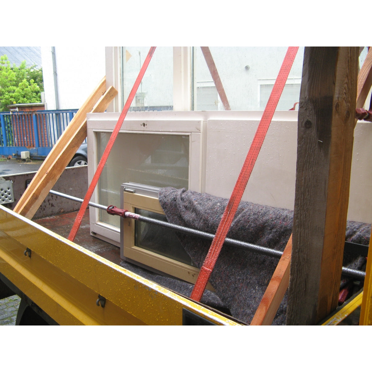 Piher Lastenstange 200 bis 375 cm Deckenstütze Montagestütze, ideal für Innenausbau, Ladungssicherung, Abstützen von Baumaterial