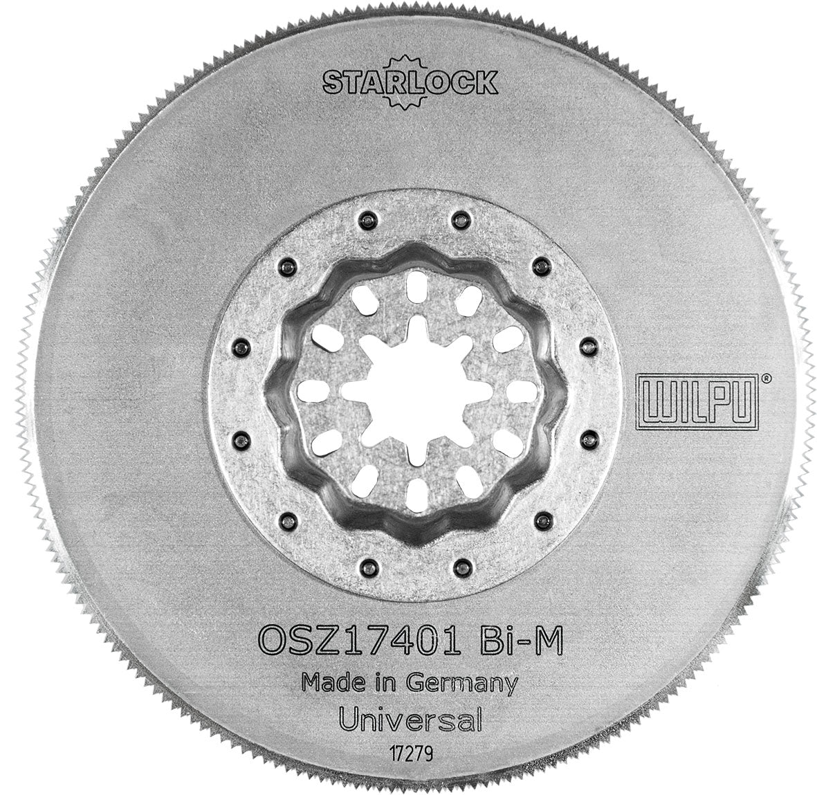 Wilpu 1 Oszillierendes Sägeblatt 85x0,7mm mit STARLOCK-Aufnahme