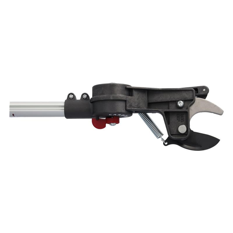 HE-4 HELIUM Teleskop-Baumschere von 1,68 m bis 2,70 m ausziehbar | nur 1270 Gramm |  winkelverstellbaren Schneidköpfe durchtrennen Äste bis 35 mm Durchmesser