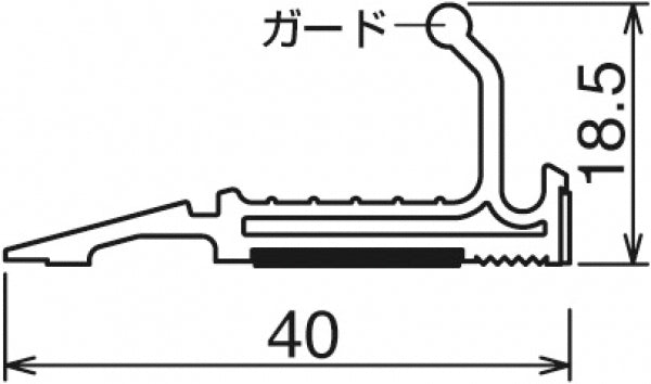 TAJIMA Guide Slim Schneidhilfe 600mm, TAJ-63981