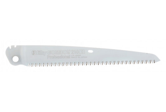 ORIGINAL SILKY Ersatzblatt für Gomboy 210 mm Medium – Astsäge Baumsäge Gartensäge, japanischer Premium-Stahl, präzise Verzahnung, schnelles Sägen auf Zug, für Outdoor, Garten und Bushcraft