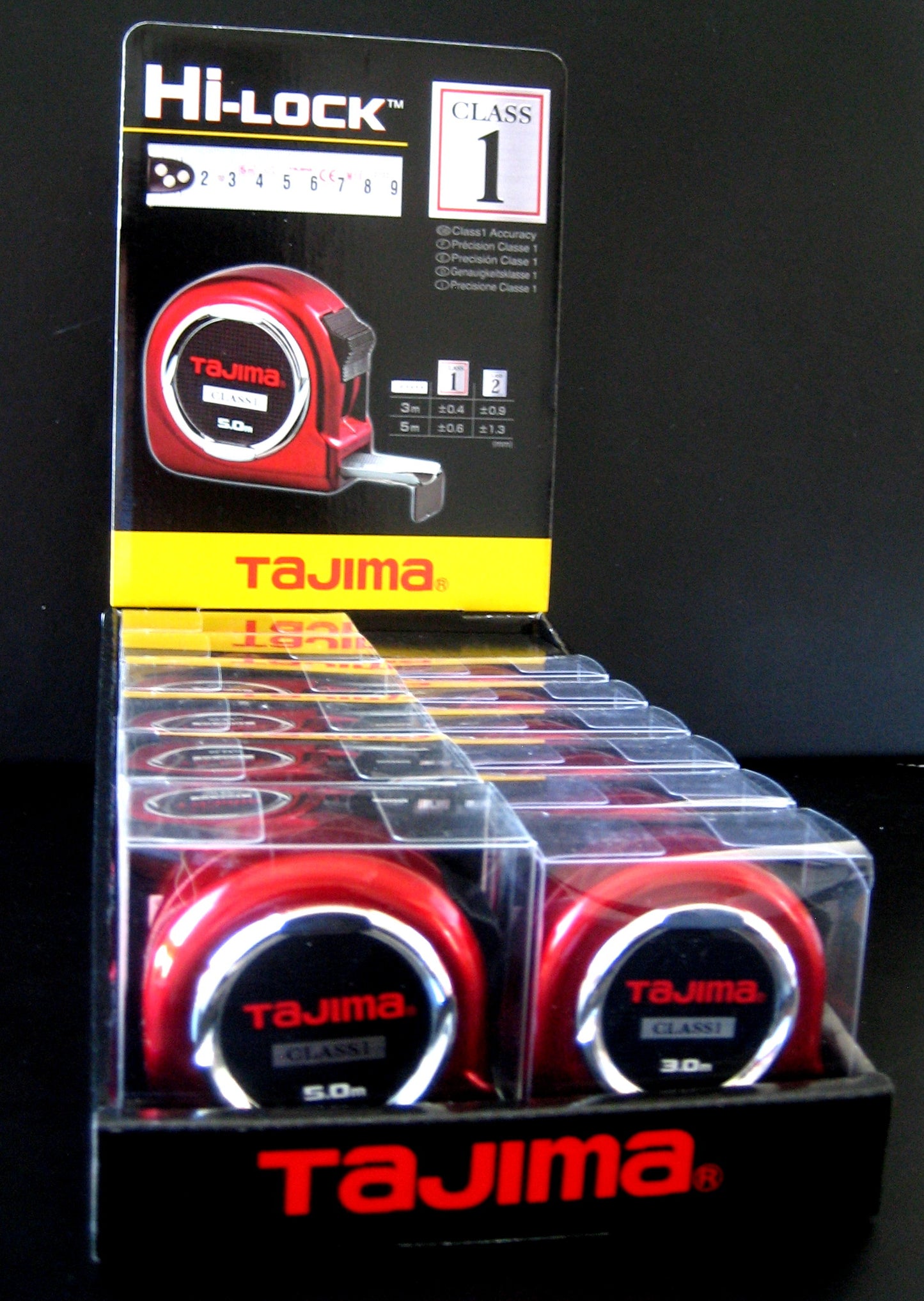 TAJIMA HI LOCK CLASS 1- SET 1, 6 x H1630MW + 6 x H1550MW HL CLASS 1