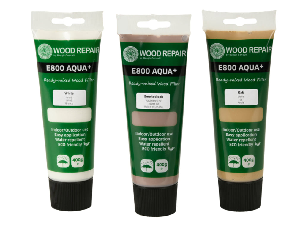 WoodRepair E800 Aqua+ Spachtelmasse 400g Tube