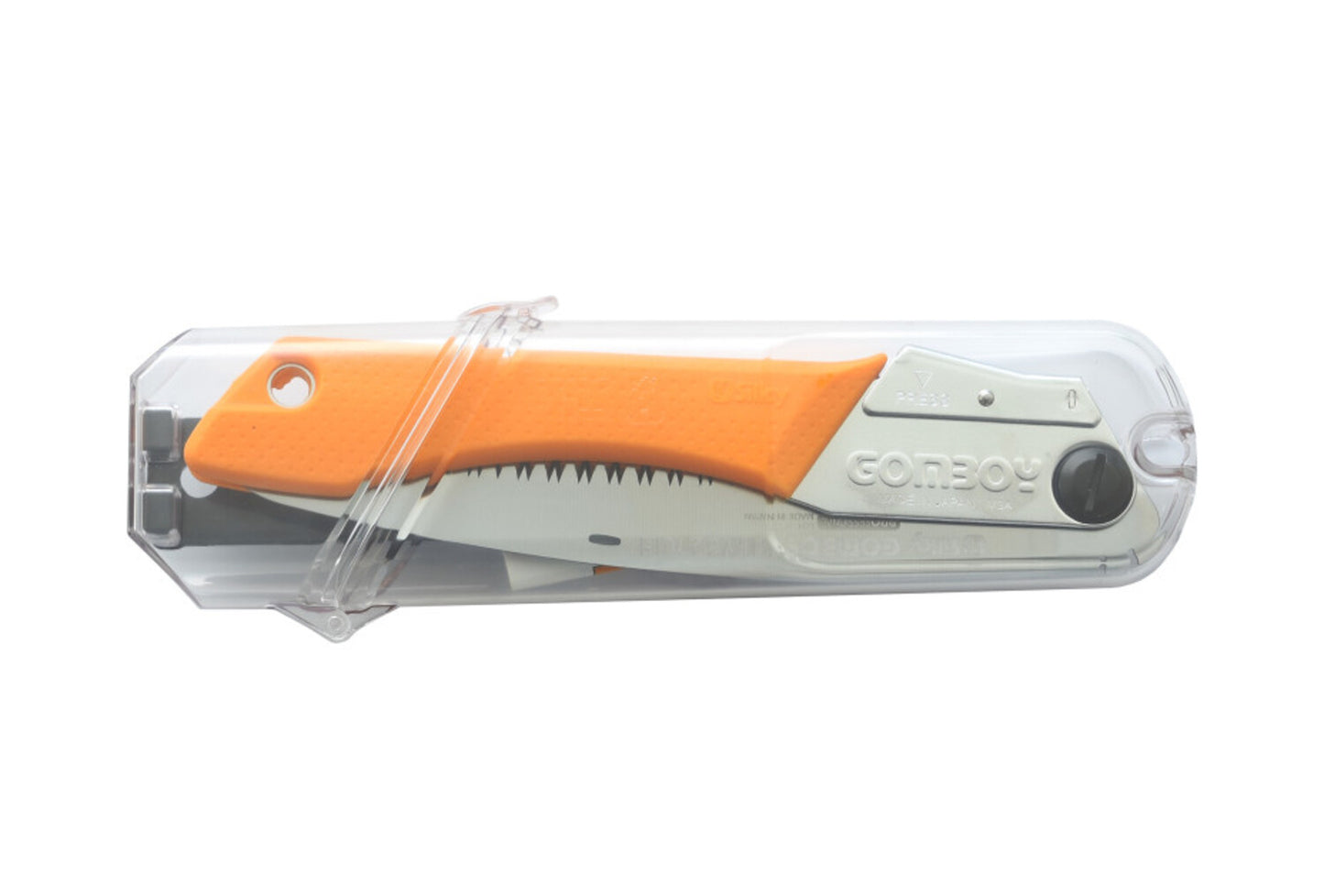 Silky Gomboy Curve 210 mm – Original japanische Klappsäge mit gebogener, verchromter Klinge & 8 ZpZ grober Zahnung – für frisches Holz, Garten, Bushcraft & Outdoor-Einsatz
