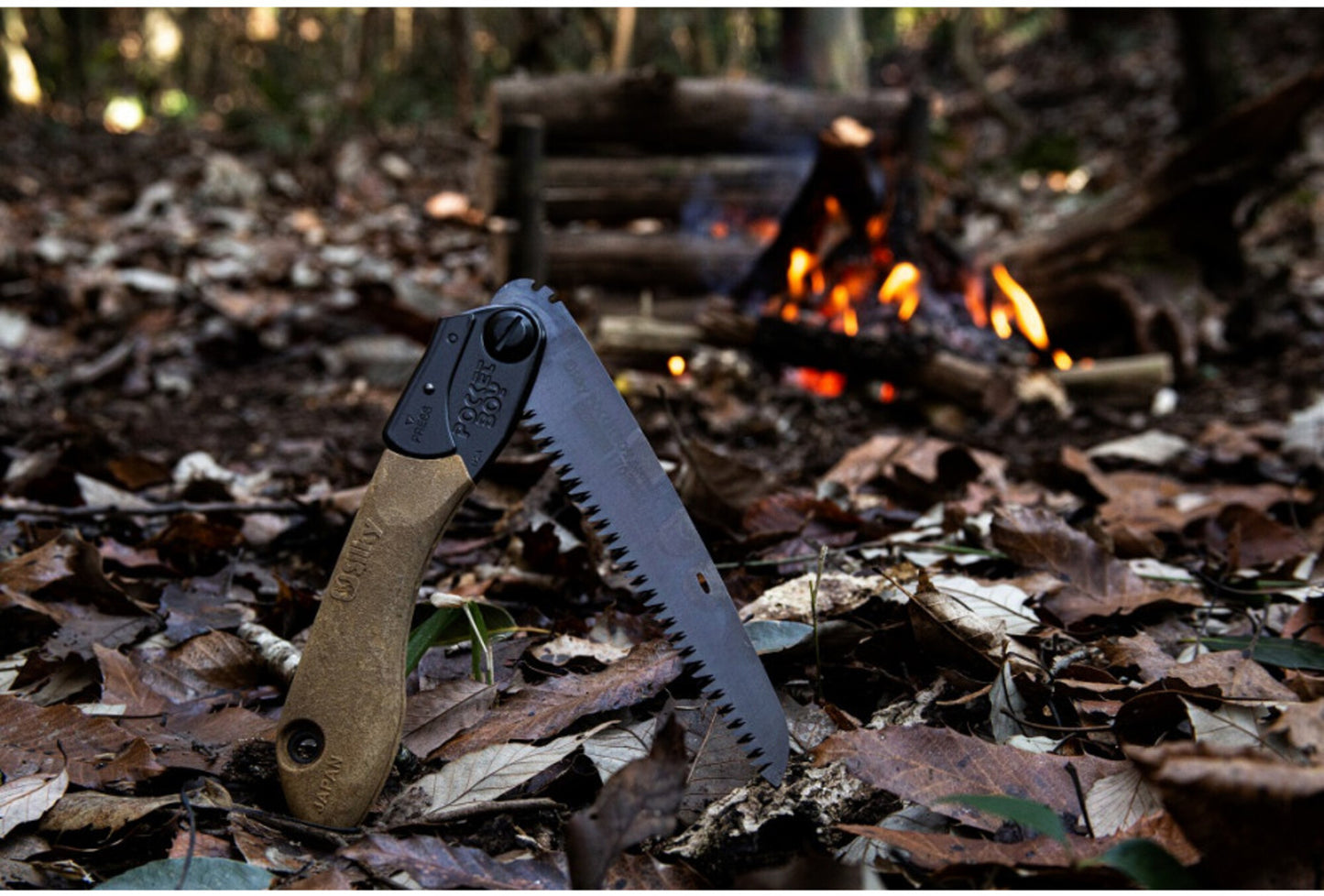 Silky Klappsäge Pocketboy Outback Edition 170 mm 10 ZpZ medium Premium-Abenteuersäge Bushcraft