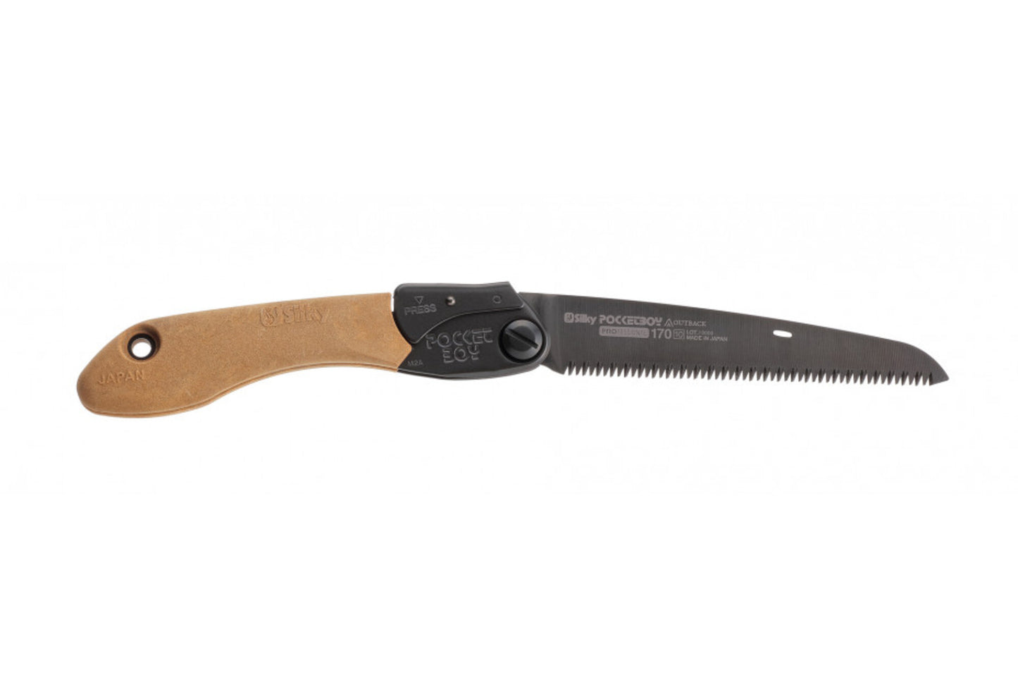 Silky Klappsäge Pocketboy Outback Edition 170 mm 10 ZpZ medium Premium-Abenteuersäge Bushcraft