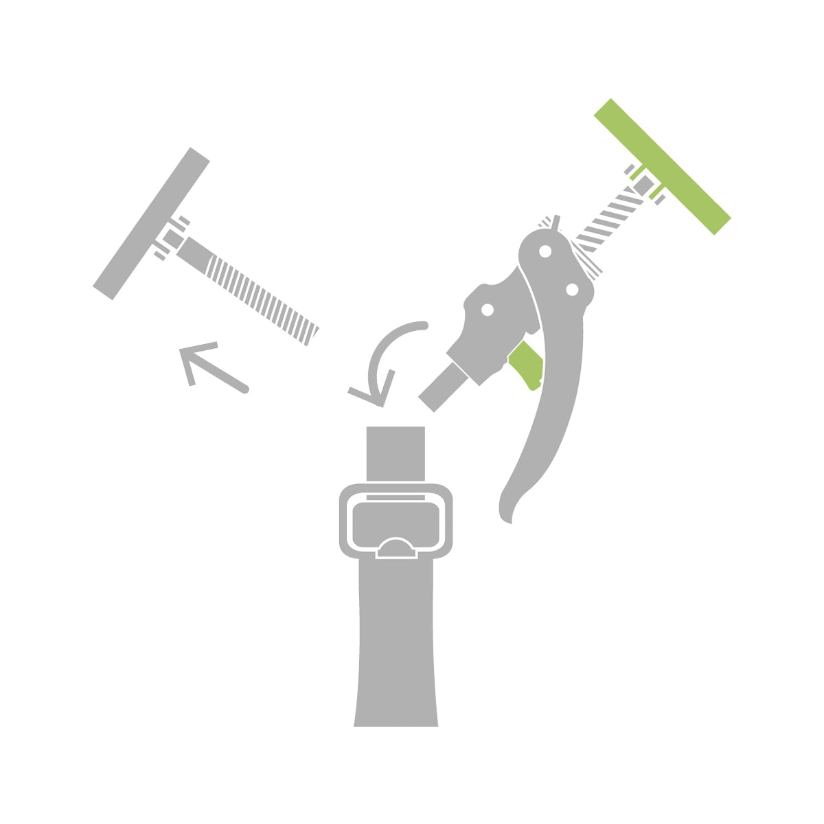 Piher Lastenstange P3 ARM+ 168-300cm Deckenstütze Montagestütze, ideal für Innenausbau, Ladungssicherung, Abstützen von Baumaterial