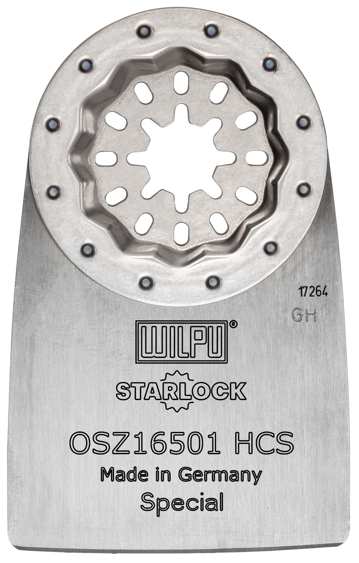 Wilpu 1 Schaber 60x52x0,4mm mit STARLOCK-Aufnahme