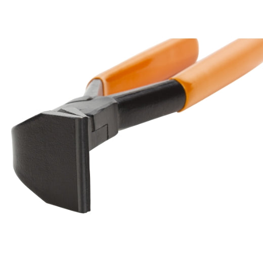 Falzzange 90° gekröpft, Griffe tauchisoliert  550 g, 240 mm