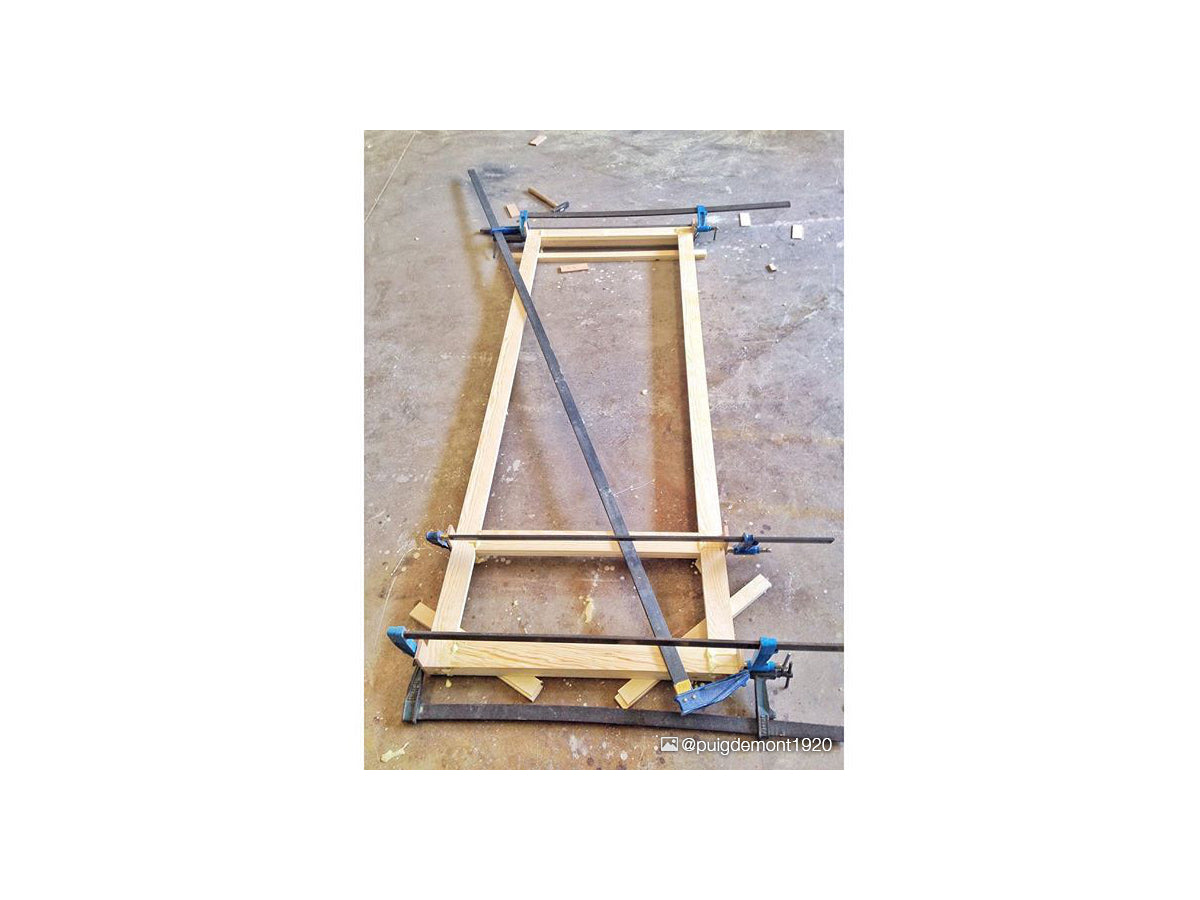 Piher Schraubzwinge R 30 cm Gleitbügel mit Anti-Rutsch-Bremse, Schiene 40x10 mm,Spannkraft bis zu:10000N,Ausladung 15 cm