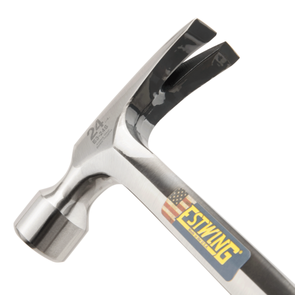 ESTWING Schalungshammer mit Vinylgriff, gerade, Ø29mm 615g, glatte Bahn, E3-22S 22 Unzen / 616 g 16" / 406 mm