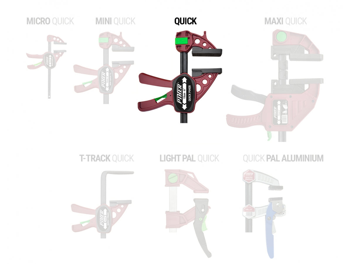 PIHER Einhandzwinge Extra Quick Piher 30cm