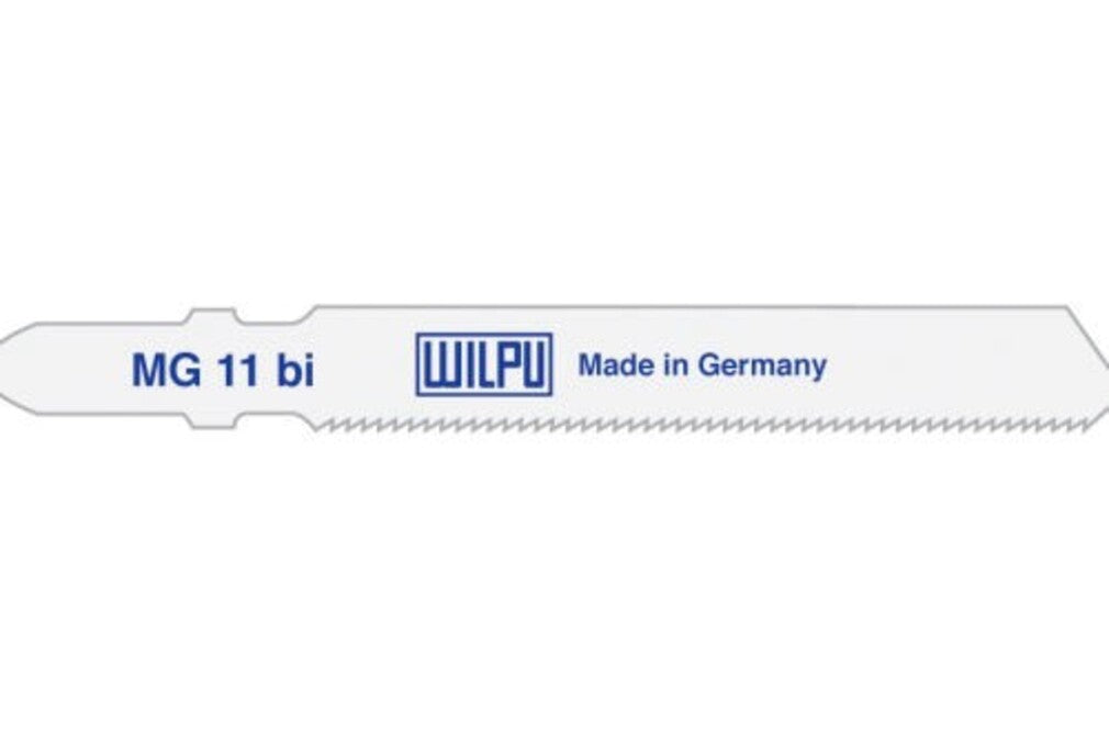 WILPU Stichsägeblatt MG 11 bi mit Einnockenschaft- / T-Schaft, 5 Stück