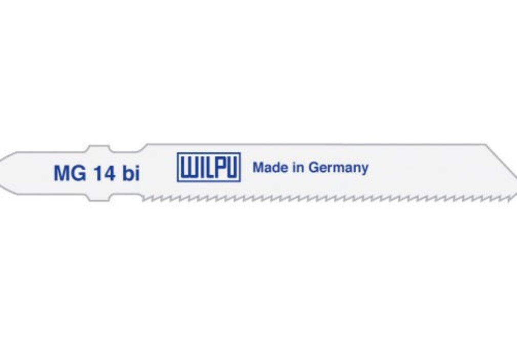 WILPU Stichsägeblatt MG 14 bi mit Einnockenschaft- / T-Schaft, 5 Stück