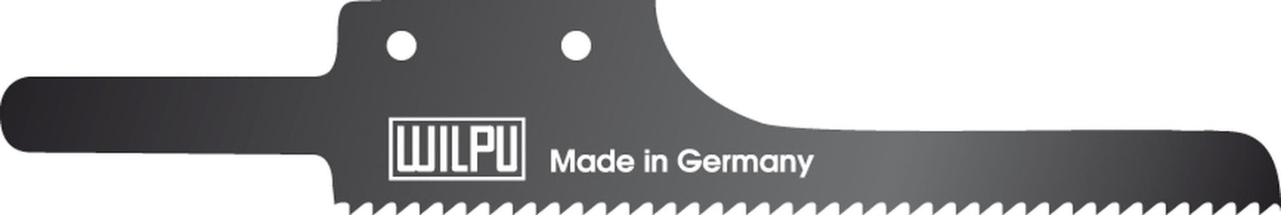 Wilpu 5 Stichsägeblätter für Druckluftwerkzeuge 72x12,3x0,63mm Z24