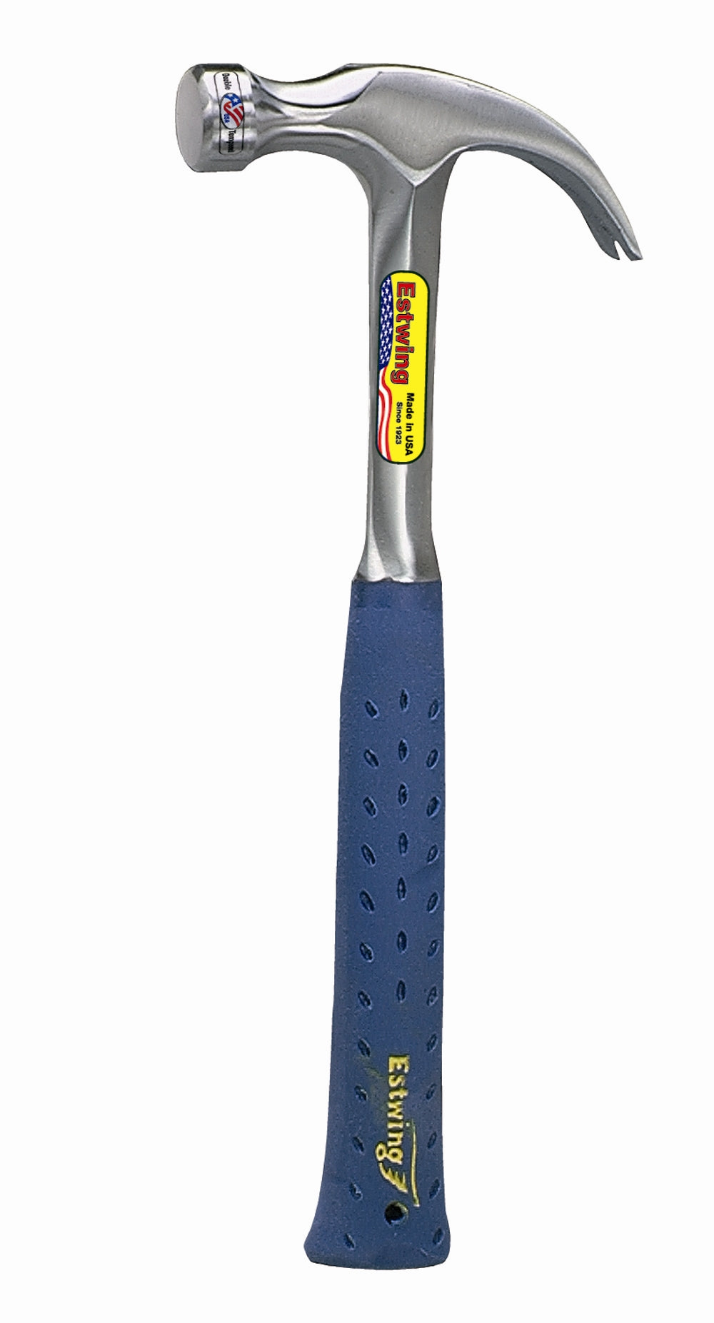 ESTWING Klauenhammer mit Vinylgriff, gekröpft, Ø27mm 560g, glatte Bahn