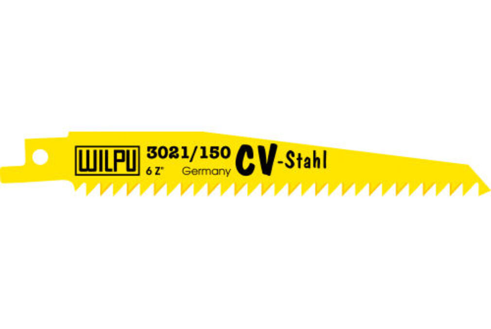 Wilpu 20 Säbelsägeblätter für Holz & Kunststoff 150x19x1,27mm Z6