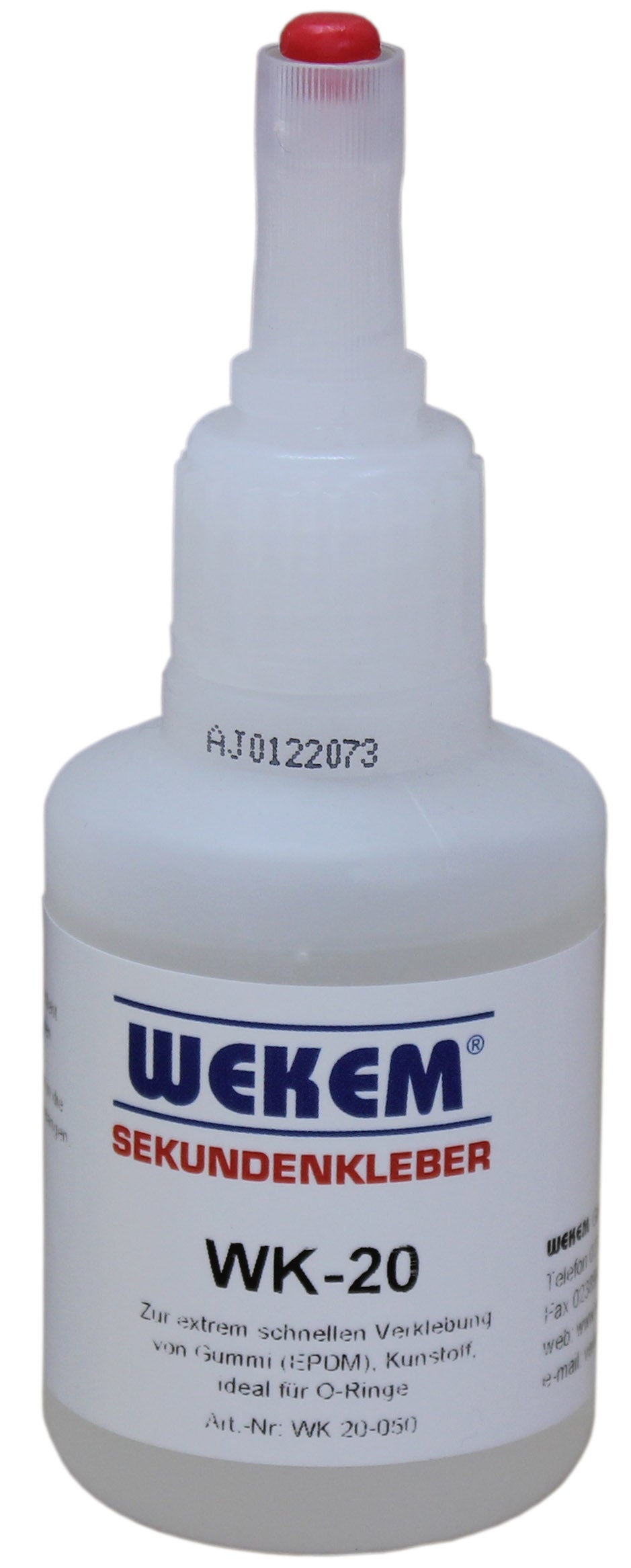WEKEM WK 20 Sekundenkleber niedrigviskos/dünnflüssig 50 g