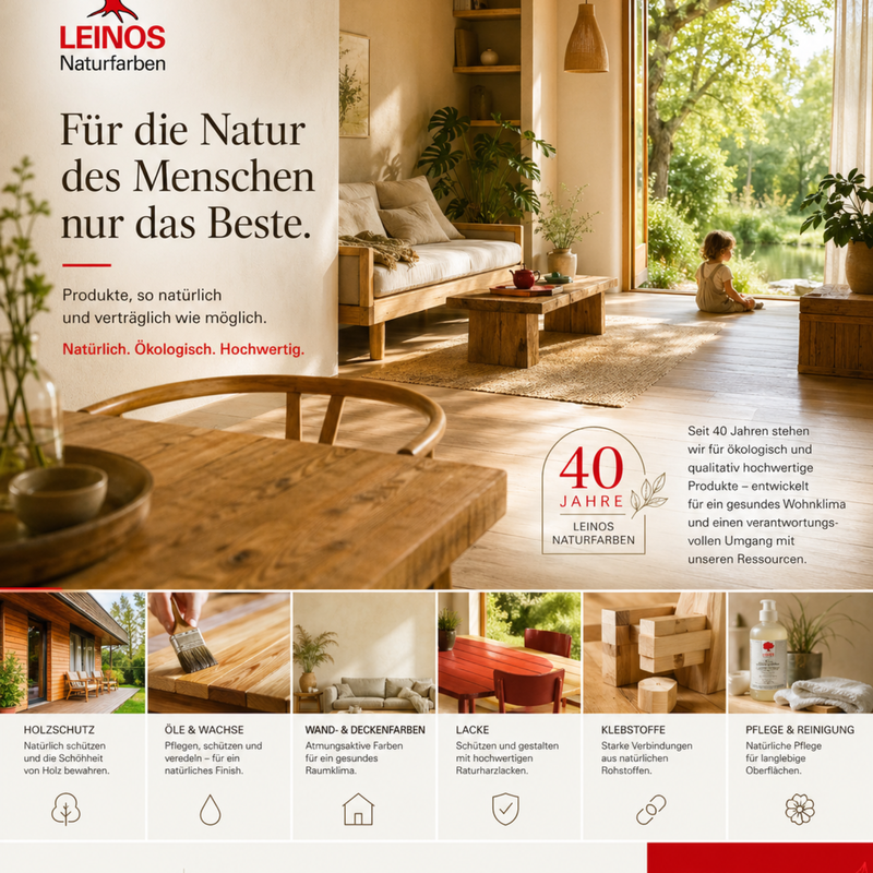 Öle und Wachse für den Innenbereich