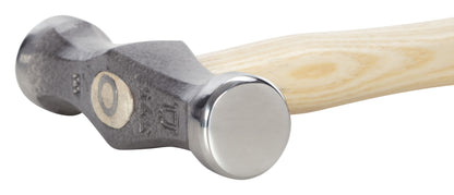 Picard Spannhammer mit Eschenstiel 375g Kopfgewicht | flache und gewölbte Bahn | Feinbearbeitung von Karosserieoberflächen | Formen und Glätten von Blech.