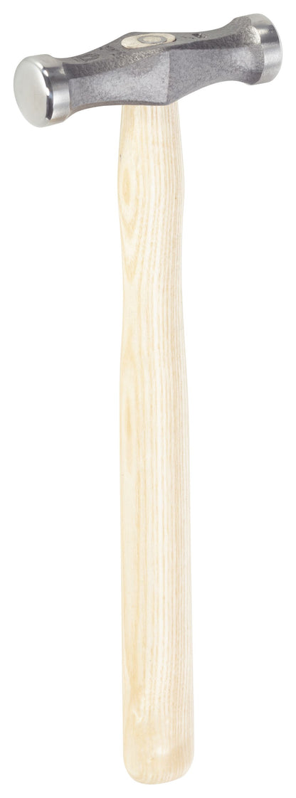 Picard Spannhammer mit Eschenstiel 375g Kopfgewicht | flache und gewölbte Bahn | Feinbearbeitung von Karosserieoberflächen | Formen und Glätten von Blech.