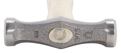 Picard Spannhammer mit Eschenstiel 375g Kopfgewicht | flache und gewölbte Bahn | Feinbearbeitung von Karosserieoberflächen | Formen und Glätten von Blech.